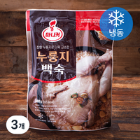 마니커 누룽지 백숙 (냉동), 1.1kg, 3개