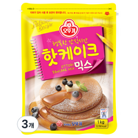 오뚜기 핫케이크 믹스, 1kg, 3개