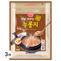 오뚜기 옛날 구수한 끓여먹는 누룽지, 3kg, 3개