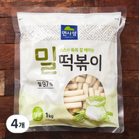 면사랑 밀떡볶이, 1kg, 4개