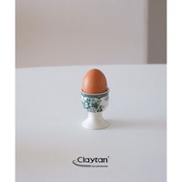 [클레이탄] 다이아나로즈 그린 에그컵, 1개