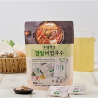 오뎅식당 한알비법육수 채소육수 [4g*20ea], 1개, 800g