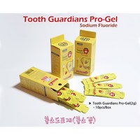 투스가디언즈 프로-겔 Tooth Guardians Pro-Gel 치아재광화촉진제 불소겔 불소도포제 치아건강의 수호자 유노테크 UNOTECH, 딸기맛(Strawberry), 1개