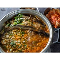 능곡할머니북어탕 4인분(450gx2세트) + 라면사리(2개/양념포함) 밀키트 맛있는 녀석들 맛집 간편식 캠핑요리 술안주 해장국, 450g, 1세트