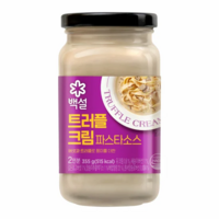 백설 트러플크림파스타소스 355G, 1개