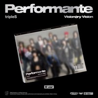 [CD] tripleS (트리플에스) - 정규앨범 : Visionary Vision＜Performante＞[B ver.] : 72p 북클릿 + 더블 클래스 ...