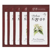 엘라스틴 드봉 일회용 샴푸 8ml x 100개, 8g