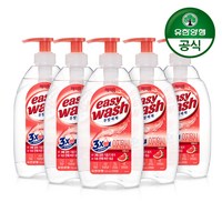 해피홈 이지워시 주방세제 자몽소다 (용기), 6개, 720ml