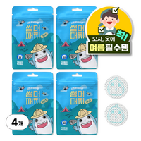 썸머때치 패치 해충 벌레 퇴치 어린이용 아기 스티커 썸머패치 1box 18매, 혼합색상, 4개