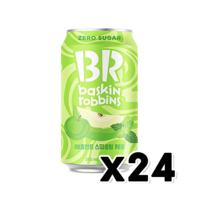 베스킨라빈스 애플민트제로 스파클링캔음료 350ml x 24개