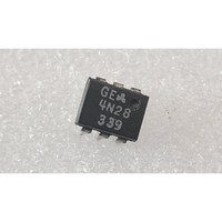 GE/4N28/6-Pin DIP Optoisolators Transistor 1개