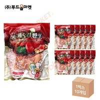 푸드올마켓_ 삼아 훈제오리 완포 900g /냉동 한박스 (900g x 10ea), 1개, 9000g