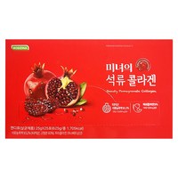 RODZINA 미녀의 석류 콜라겐 저분자 피쉬콜라겐 먹는 젤리 추천, 25포, 625g, 1개