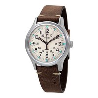 타이맥스 Timex MK1 쿼츠 Beige 레더 남자시계 TW2R96800