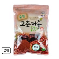 유성 한식용 고춧가루, 1kg, 2개