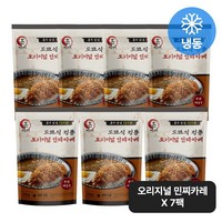 일본 도쿄식 혼카레 오리지날 민찌카레 210g, 7개