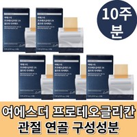 프로테오글리칸 대한민국 1등 연어 코 연골 유래 추출분말 여에스더 닥터에스더 프로테오글리칸 2X 점막부착필름 관절 연골 허리 무릎에 좋은음식 프로테오글리칸 입천장에 붙이는, 2.28g, 5개