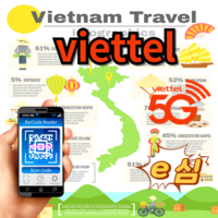 [현지로컬e심] 베트남 이심 eSIM 비엣텔 5G viettel 매일5GB 다낭 나트랑 호치민 하노이 푸꾸옥 하롱베이 e심 e유심, 아이폰XR/갤럭시S23/폴드4/플립4 이상만 가능, 5일