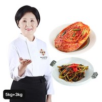 이종임 포기김치 5kg+열무김치 3kg, 상세 설명 참조, 단일옵션