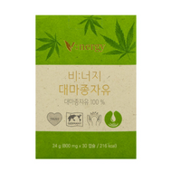 휴럼 비너지 대마 종자유 800mg 60캡슐, 60정, 1개