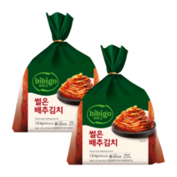 비비고 썰은 배추김치, 1.8kg, 2개