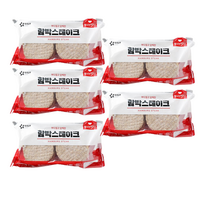 아워홈 함박스테이크 1.3kg 에어프라이어요리, 5개