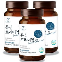 [빌립푸드] 류신 단백질 프리미엄 6 000mg, 60정, 3개