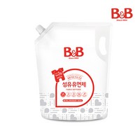 비앤비 섬유유연제 베르가못 & 그레이후르츠향 리필, 1800ml, 6개