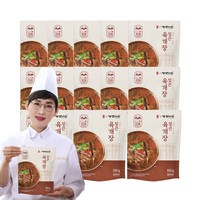 팽현숙 삼원가든 얼큰육개장 350g x13팩, 13개