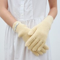 벤시몽 23FW FINGER HOLE GLOVES - BUTTER CREAM