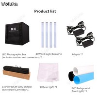 LED 사진 박스 램프 라이트 소프트 대형 스튜디오 필 촬영 소품 장비 CD50 T11 100cm, 한개옵션0