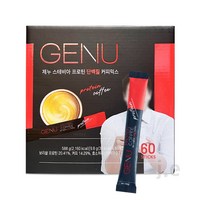 제누 스테비아 프로틴 단백질 커피믹스 9.8g x 60개입 1박스, 1개