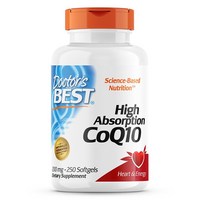 닥터스베스트 하이 엡솔프션 CoQ10 200mg 소프트젤, 250정, 1개