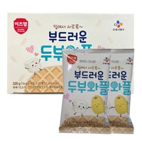 이츠웰 아이누리 부드러운 두부 와플 과자, 15g, 40개