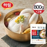 하림 자연실록 삼계탕 선물세트(800gx6봉), 삼계탕 선물세트 (800gx6봉), 800g, 6개