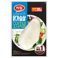 하림 닭가슴살 오리지널 100g, 2개