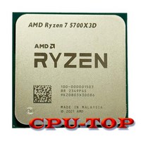 AMD Ryzen 7 5700X3D R7 5700X3D 30 GHz 8 코어 16 스레드 CPU 프로세서 7NM L3 96M 100 000001503 소켓 AM4 선풍기 없음