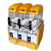 슬러시기계 얼음 슬러셔 3 탱크 36l 스무디 1100W 눈 녹는 슬러싱 메이커, 3) Yellow  220V세 항아리