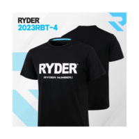 라이더티셔츠 배드민턴유니폼 ryder 배드민턴복 2023RBT-4 BK