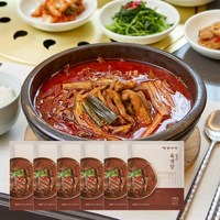 삼원가든 얼큰육개장 350g*6팩, 6개, 350g