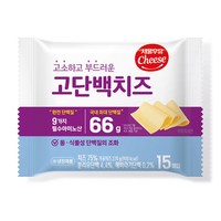 e치즈몰 서울우유 고단백치즈 단백질치즈 고단백질66g함유 270g, 2개