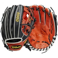 윌슨 A500 야구 11.5 왼손잡이용CU, Left Hand Throw, Infield, 11.5" - Copper/Black/White, 11.5인치 - 구리/검은색/흰색