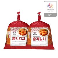 종가 종가집 총각김치 4.6kg (2.3.kg*2팩), 2.5kg, 2개