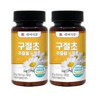 구절초 추출물 정 500mg 100정 HACCP, 2개