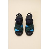 [백화점 매장정품] 슈콤마보니 여성 슬리퍼 샌들 Cancan 24 sandal(blue) DG2AM24032BLU