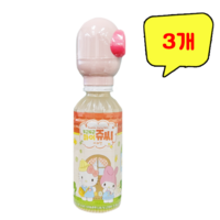 산리오 두근두근 마이쥬씨 사과맛, 3개, 220ml