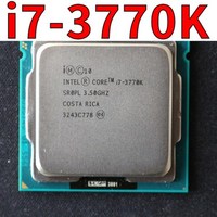 인텔 코어 i7 3770k 3.4GHz 8M 5.0GT/s LGA 1155 i5-2300 K SR0PK CPU 데스크탑 프로세서 IC 칩셋, i73770k, 02 i7 3770k