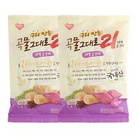 구워만든 곡물그대로 21곡 자색고구마 150g, 2개