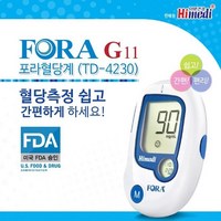 포라(FORA) 포라 혈당측정기셋트 DFA승인, 1개, 1개입