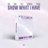 [특전 공식 포토카드] 아이브 IVE THE 1ST WORLD TOUR SHOW WHAT I HAVE [KiT VIDEO] / 포토카드6종+접지포스터+키트비디오+포토스탠드3종~